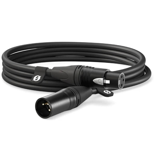 RODE XLR Male to XLR Female Cable (3m, Black)