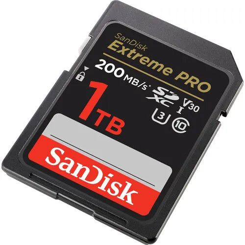 SanDisk 1TB Extreme PRO UHS-I SDXC Memory Card (200MB/s)