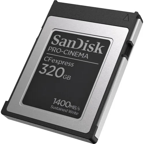 SanDisk 320GB PRO-CINEMA CFexpress Type B Memory Card
