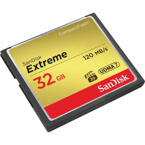 SanDisk 32GB Extreme CompactFlash Memory Card (120MB/s)