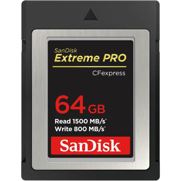 SanDisk 64GB Extreme PRO CFexpress Card Type B (1500MB/s)