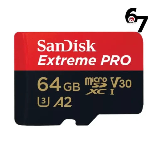 SanDisk 64GB Extreme PRO microSDXC UHS-I CARD (200MB/s)