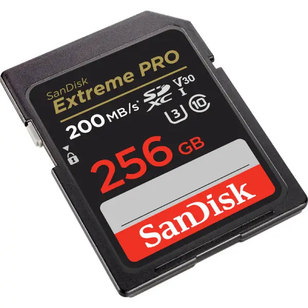 SanDisk 256GB Extreme PRO UHS-I SDXC Memory Card (200MB/s)