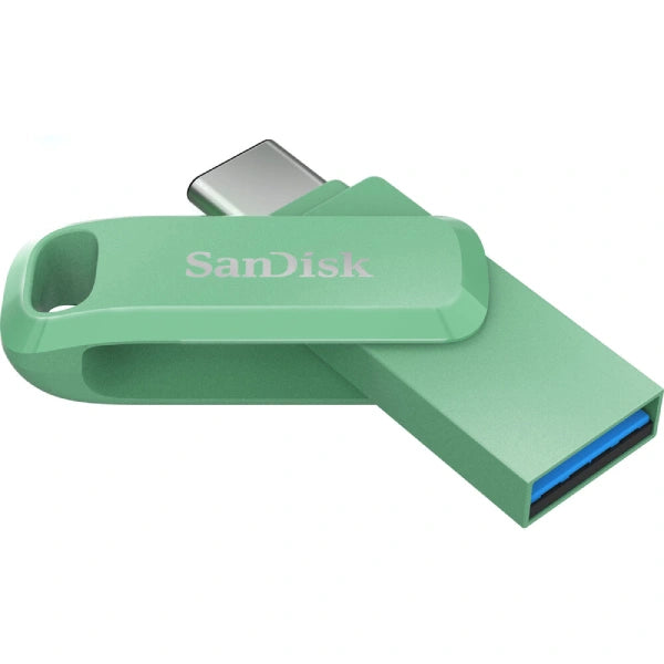 SanDisk 128GB Ultra Dual Drive Go 2-in-1 Flash Drive (Absinthe Green)