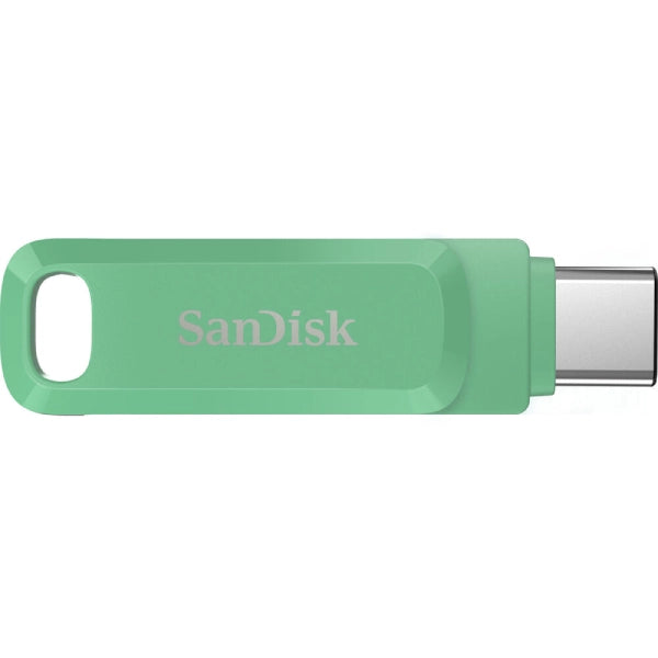 SanDisk 128GB Ultra Dual Drive Go 2-in-1 Flash Drive (Absinthe Green)