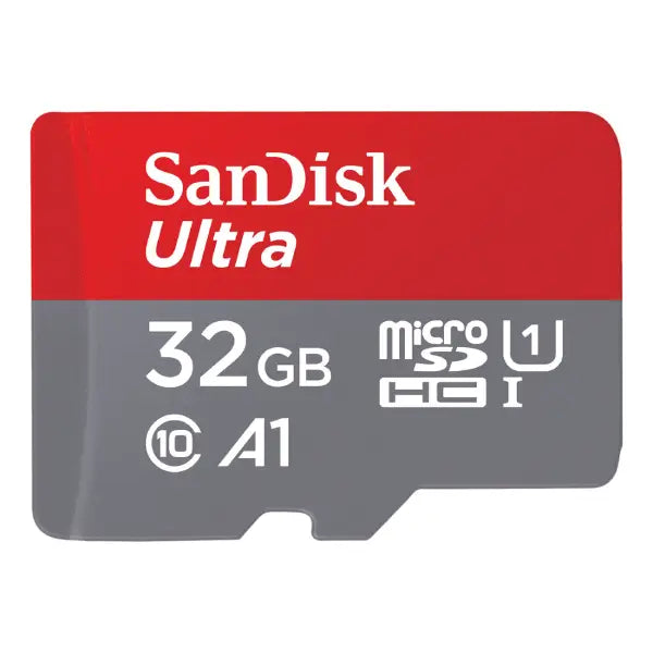 SanDisk 32GB Ultra UHS-I microSDHC Memory Card (120MB/s)