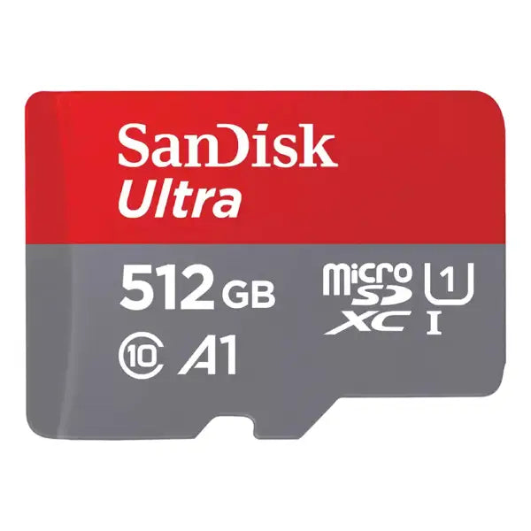 SanDisk 512GB Ultra UHS-I microSDXC Memory Card (150MB/s)