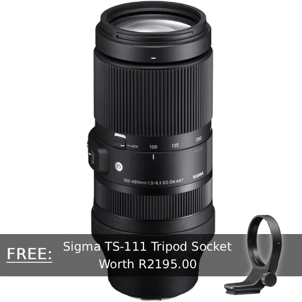 Sigma 100-400mm f/5-6.3 DG DN OS Contemporary Lens (Sony E)