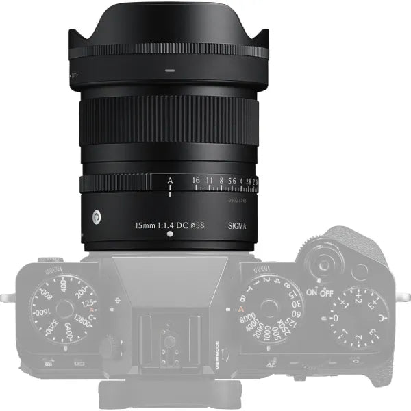 Sigma 15mm f/1.4 DC Contemporary Lens (Fujifilm X)