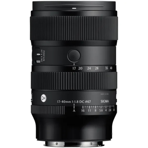 Sigma 17-40mm f/1.8 DC Art Lens (Sony E)