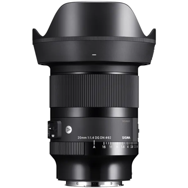 Sigma 20mm f/1.4 DG DN Art Lens (Sony E)