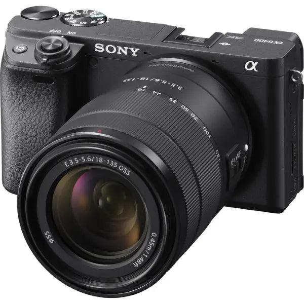 Sony Alpha a6400 Mirrorless Camera with E 18-135mm OSS Lens