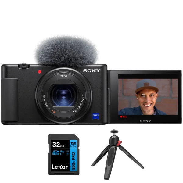 Sony ZV-1 Digital Camera Kit (Black)