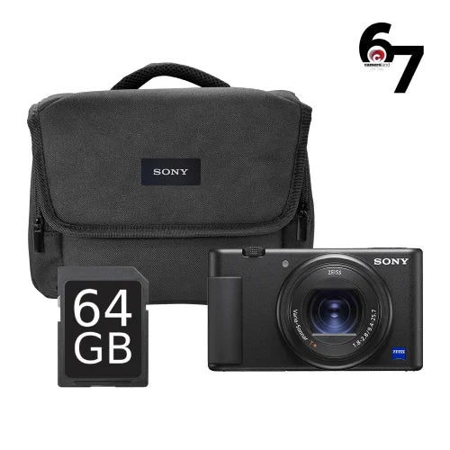 Sony ZV-1 Digital Camera Bundle (Black)