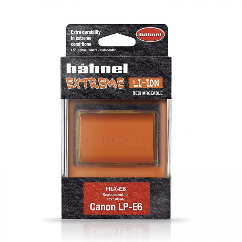 Hahnel HLX-E6 Extreme Li-Ion Battery (Orange)