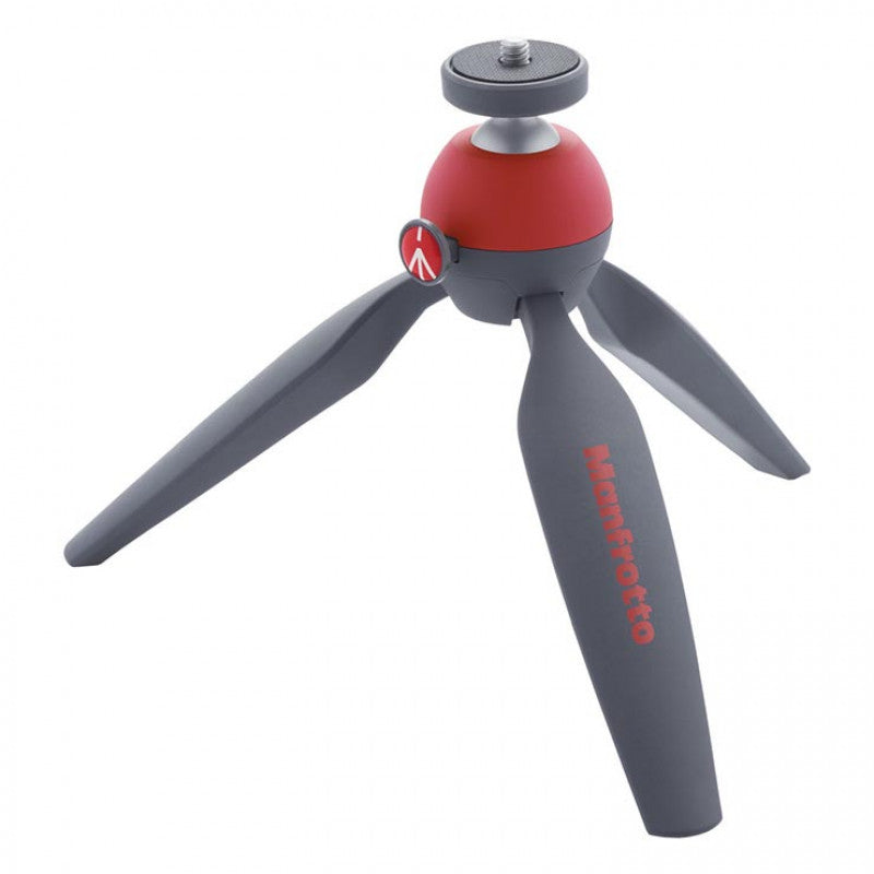 Manfrotto PIXI Mini Table Top Tripod (Red)